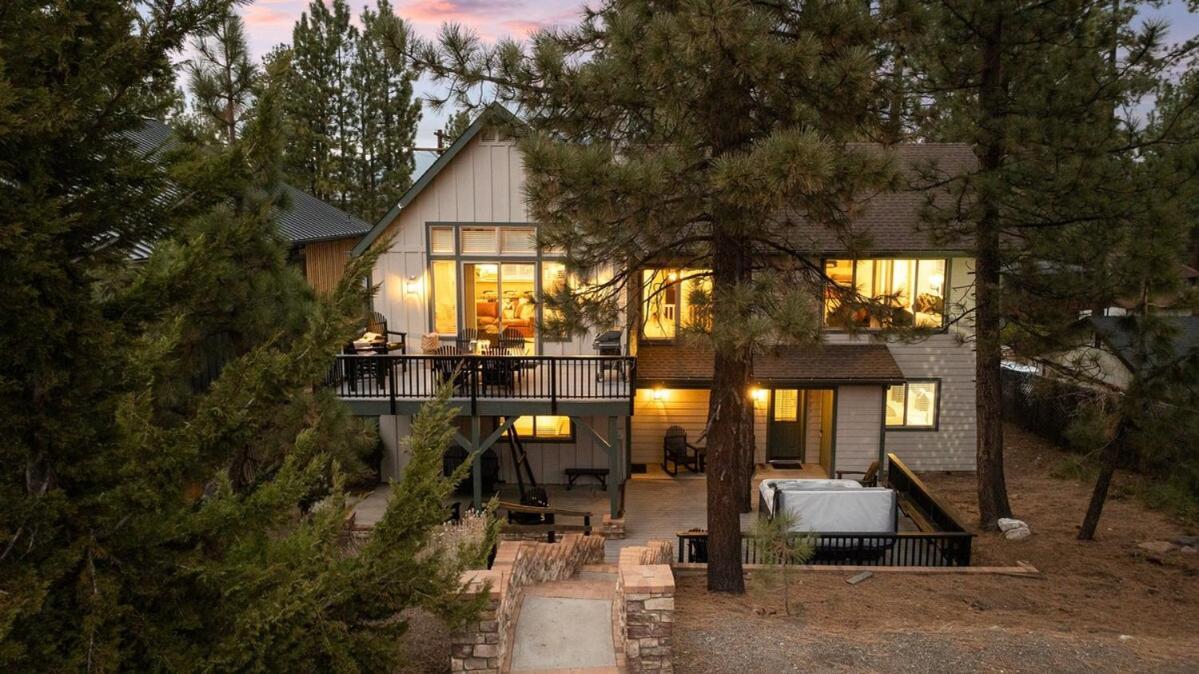 New Serenity Lodge Base Of Snow Summit Hot Tub Big Bear Lake Bagian luar foto